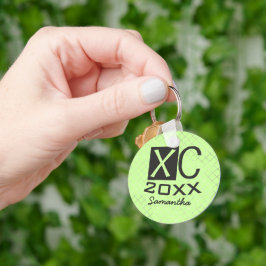 オーダーメイド XC クロスカントリー ランニング キーチェーン
