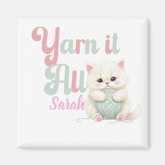オーダーメイド Yarn it All マグネット (正面)