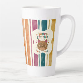 オーダーメイド You've Got This 猫マグカップ カフェラテマグ