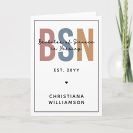 オーダーメイドBSN 看護学士号 カード