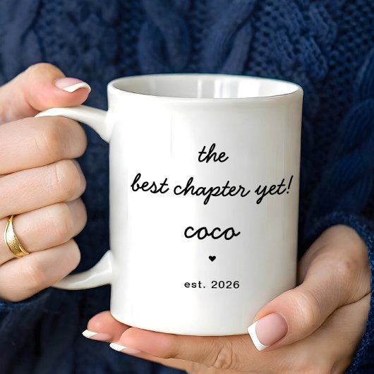 オーダーメイドCocoマグ 最良の章はこれから コーヒーマグカップ