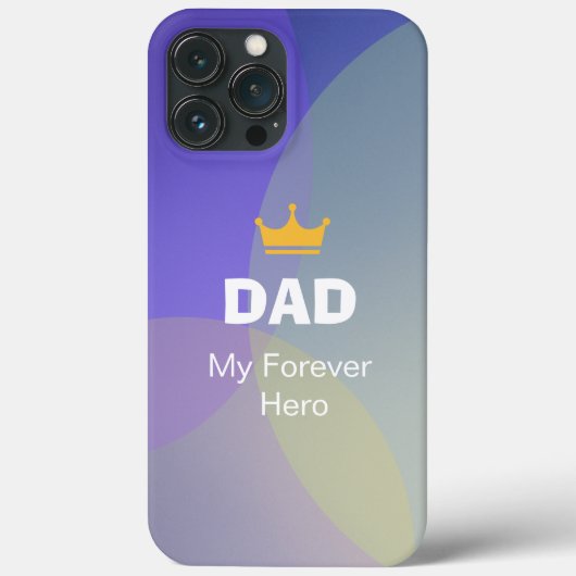 オーダーメイドDADホログラム Case-Mate iPhoneケース (裏面)