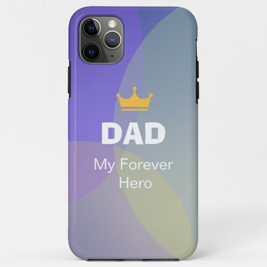 オーダーメイドDADホログラム Case-Mate iPhoneケース (裏面)