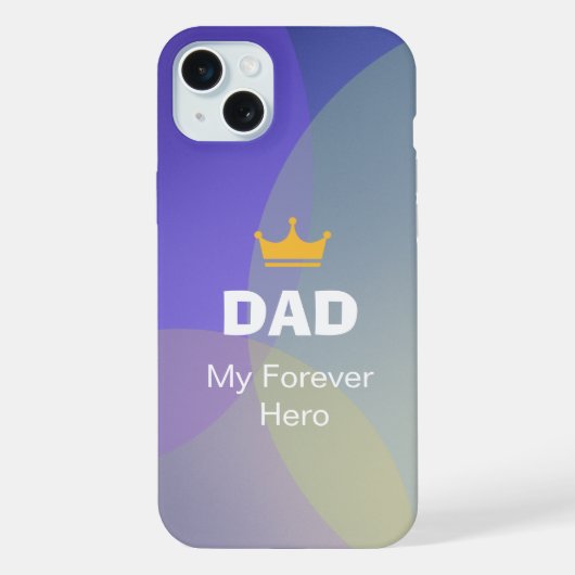 オーダーメイドDADホログラム iPhoneケース (裏面)