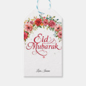 オーダーメイドEid Mubarakギフトタグ ギフトタグ (正面)