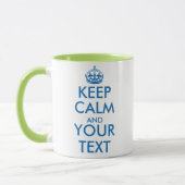 オーダーメイドKeep Calm マグカップ (左)