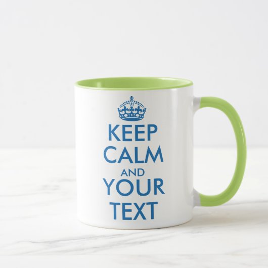 オーダーメイドKeep Calm マグカップ (右)