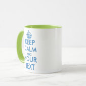 オーダーメイドKeep Calm マグカップ (正面左)