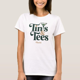 オーダーメイドTinis+Teesゴルフ女子会パーティー Tシャツ