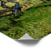 オーチャードインブロッサムアムステルダムヴァンゴッホファインアート ポスター (角)