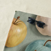 オーチャードウィムシー:パステルフルーツ ビーチタオル (インサイチュ)