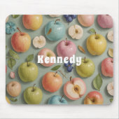 オーチャードウィムシー：パステルフルーツ マウスパッド (正面)