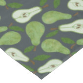 オーチャードナシ柄の果物 テーブルクロス (アングル)