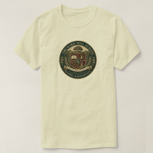 オーチャードヒルスクール同窓会 Tシャツ (デザイン正面)