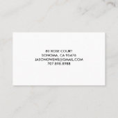 オーチャードフルーツツリーランドスキャパー 名刺 (裏面)