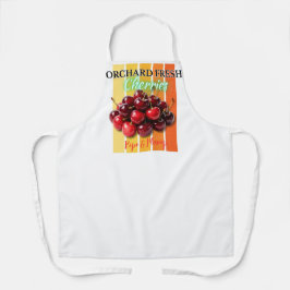 オーチャードフレッシュさくらんぼ – 熟した&プランプ エプロン