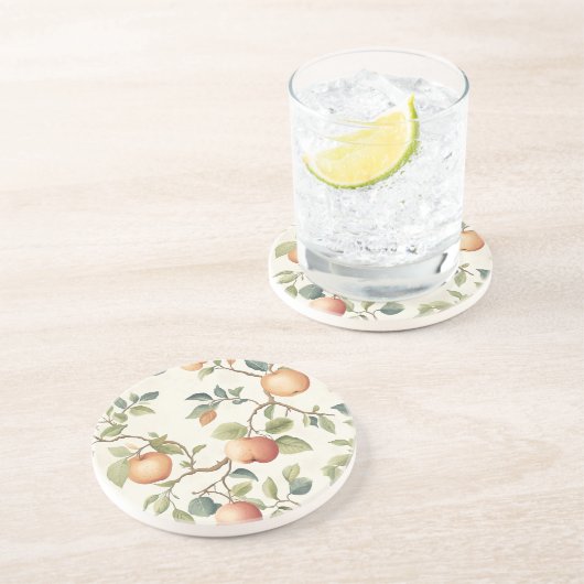 オーチャードブロッサムサンドストーン コースター (側面)