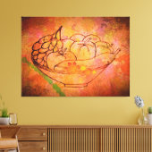 オーチャードメランゲ：実りある調和 キャンバスプリント (インサイチュ (リビング))