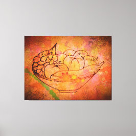 オーチャードメランゲ：実りある調和 キャンバスプリント