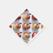 オーチャードレッドアップルハーベスト紙ナプキンス スタンダードカクテルナプキン (角)