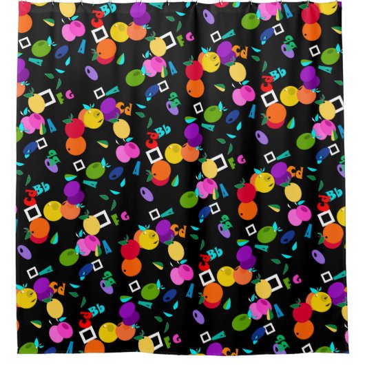 オーチャード シャワーカーテン (正面)