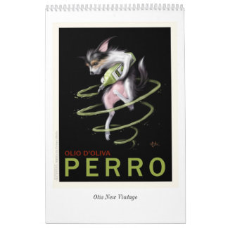 オーティスの新しいヴィンテージ2012のカレンダー カレンダー