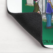 オーティスエレベーター霊廟のみ上ボタン マウスパッド (コーナー)