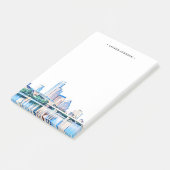 オーテパーソナライズされたンテキサス州スカイラインポストイットノート ポストイット (アングル)