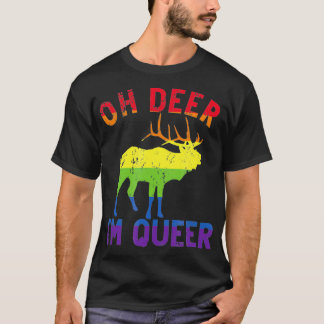 オーディアイム同性愛者レインボーLGBTゲイプライドレズビアン Tシャツ