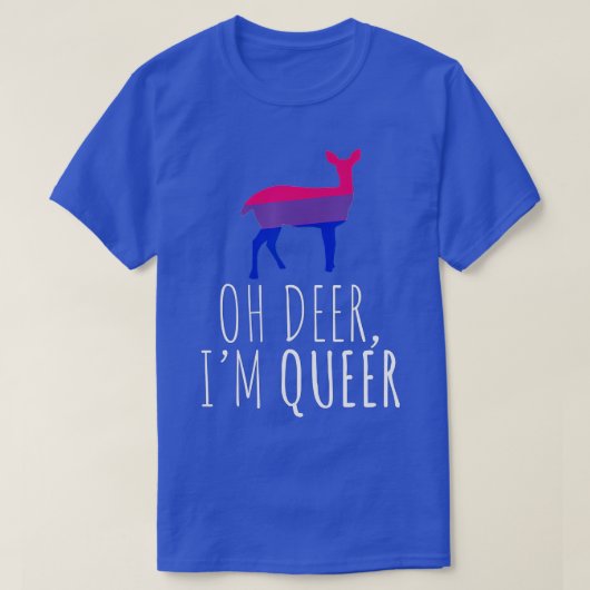 オーディアイム同性愛者LGBTバイセクシャルプライドゲイレズビアン Tシャツ (デザイン正面)