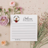 オーディアウィンターグリーンアドバイスのための両親 ノートカード