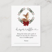 オーディアウィンターグリーンリーおむつラッフル エンクロージャーカード (正面)