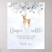 オーディアウィンターブルーおむつラッフルポスター ポスター (正面)