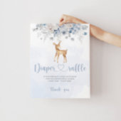 オーディアウィンターブルーおむつラッフルポスター ポスター