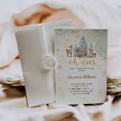 オーディアウィンターベイビーシャワー 招待状