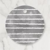 オーディアウィンター素朴ウッドランドベビーシャワーグレー フェイバータグ (裏面)