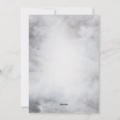 オーディアウィンター素朴フローラメリークリスマスホリッド シーズンカード (裏面)