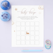 オーディアウォー男女兼用トカラーベビービンゴゲーム チラシ (シングル)