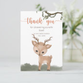 オーディアウッドランドの赤ちゃん感謝していシャワーあなた カード (スタンド正面)