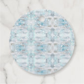 オーディアウッドランドアニマルズウィンターボーイ赤ちゃんシャワー フェイバータグ (裏面)