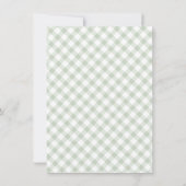 オーディアウッドランドディアベビーシャワー サンキューカード (裏面)