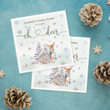 オーディアウッドランドブルーボーイベビーシャワー