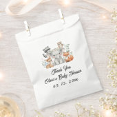 オーディアウッドランドベイビーシャワーバッグ フェイバーバッグ (クリップ留めされた状態)