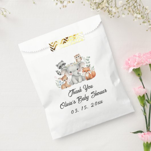 オーディアウッドランドベイビーシャワーバッグ フェイバーバッグ (封をした状態)