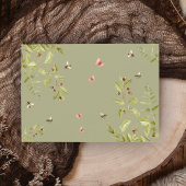 オーディアウッドランドベイビーシャワーフォレスト動物 招待状