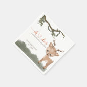 オーディアウッドラ男女兼用ンドベイビーシャワー スタンダードカクテルナプキン (角)