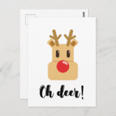 オーディアクリスマスシーズン ポストカード (正面/裏面)