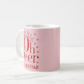 オーディアクリスマスマグイラストレーションコーヒー コーヒーマグカップ (正面左)