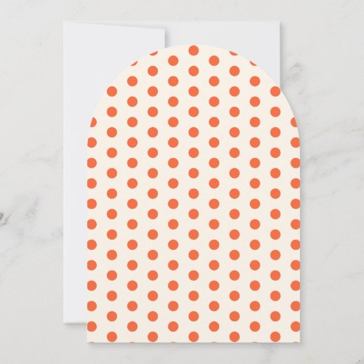 オーディアスウィートレトロクリスマスウィンターベビーシャワー 招待状 (裏面)