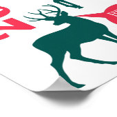 オーディアトナディアクリスマスホリデーおもしろい ポスター (角)